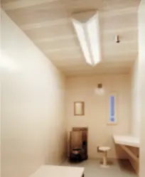 Example of TrussDek Ceiling in Prison Cell