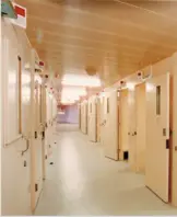 Example of TrussDek Ceiling om Hallway